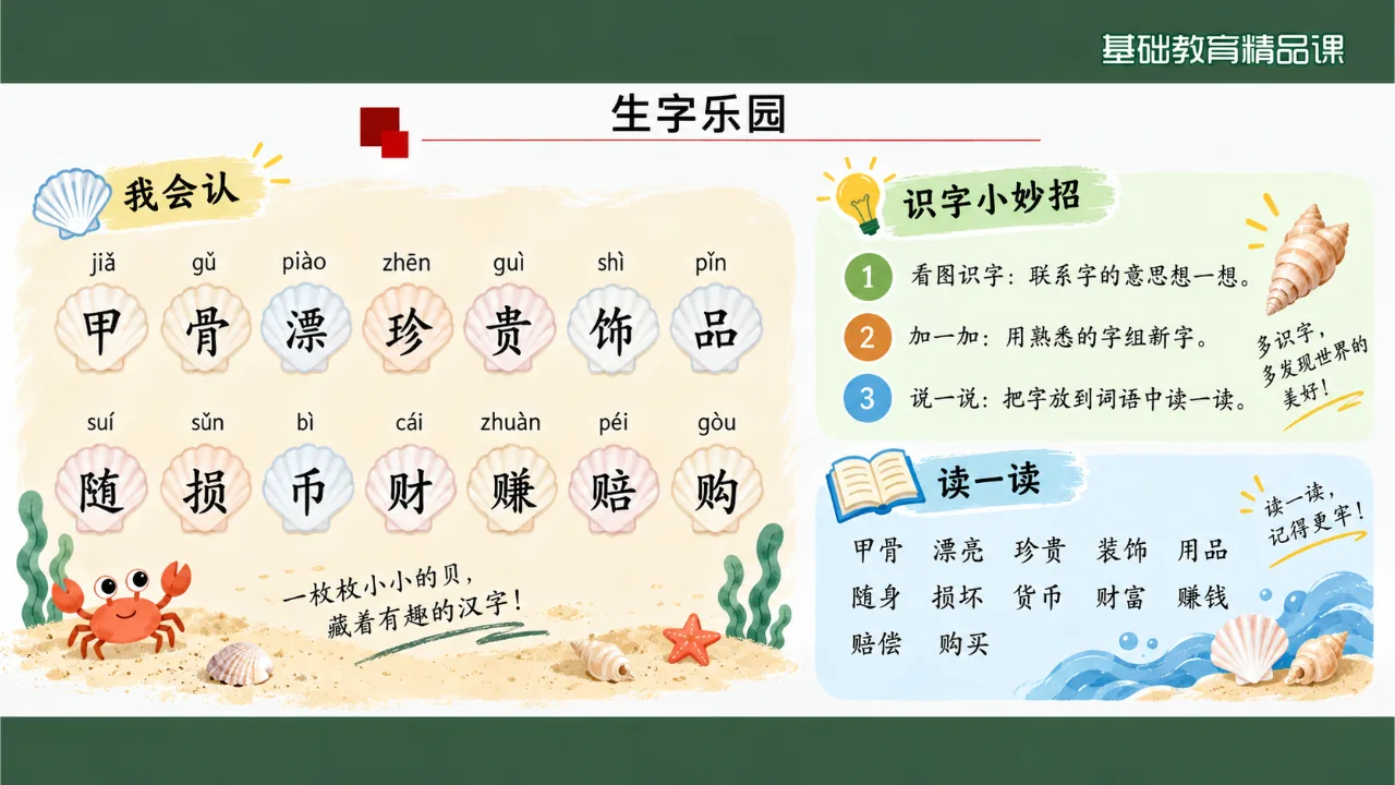 《“贝”的故事》课件第10页缩略图