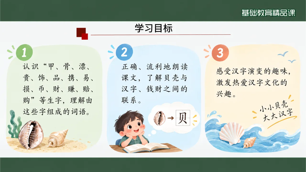 《“贝”的故事》课件第2页缩略图