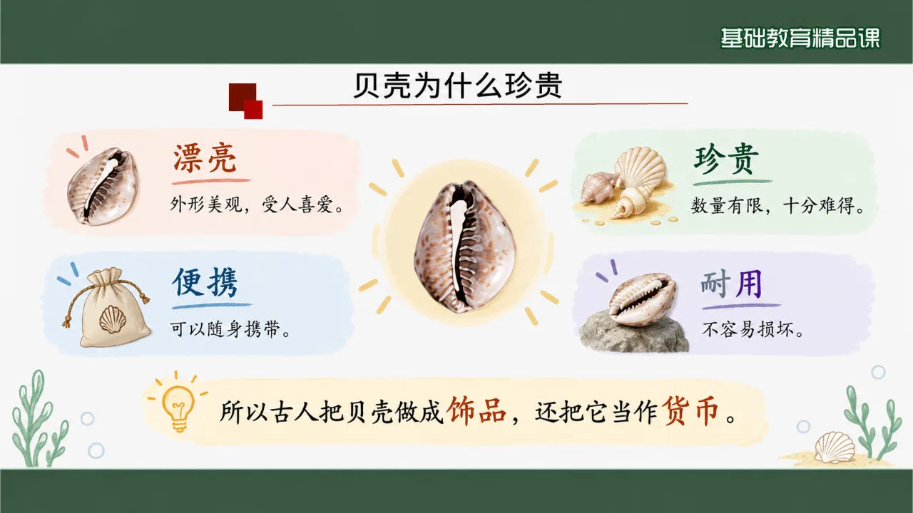 《“贝”的故事》课件第8页缩略图