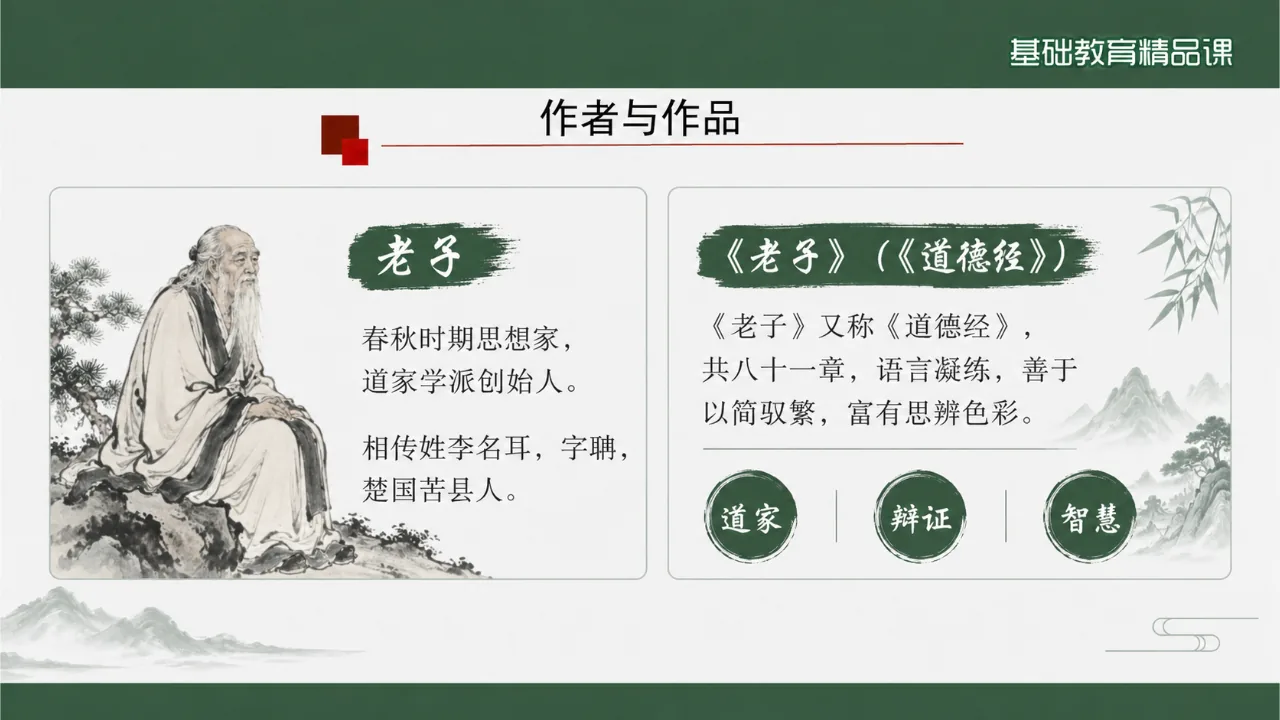 《《老子》四章》课件第3页缩略图