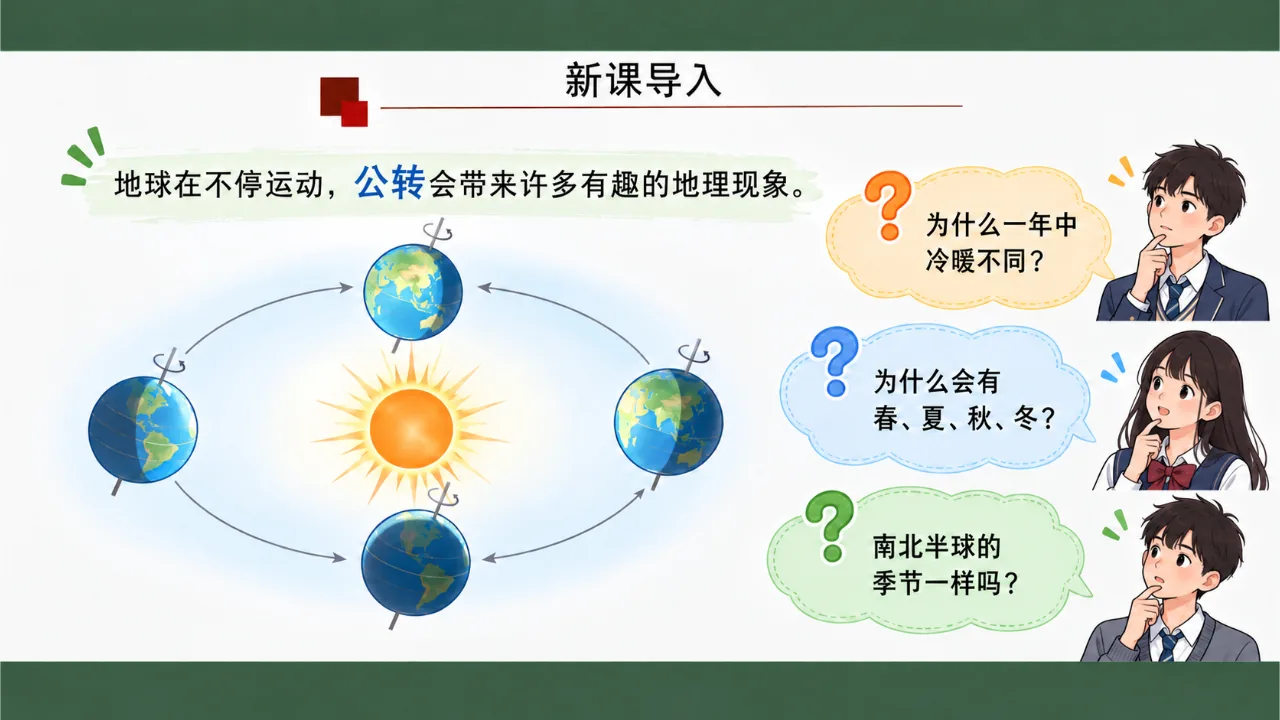 《地球的公转》课件第4页缩略图