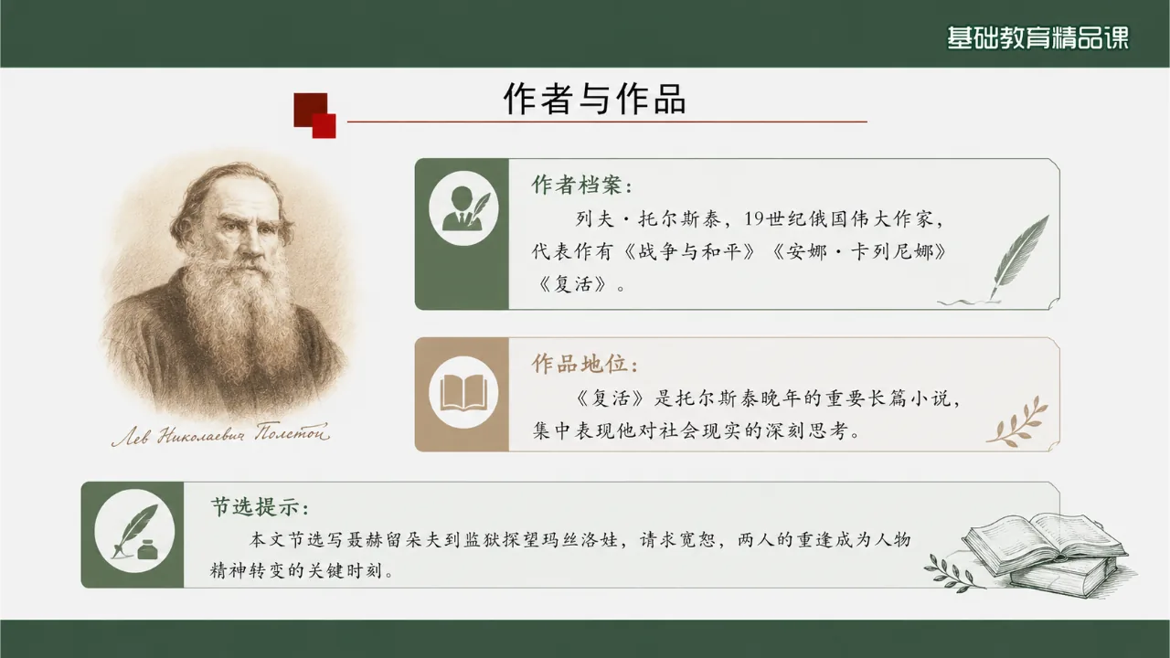 《复活》课件第3页缩略图