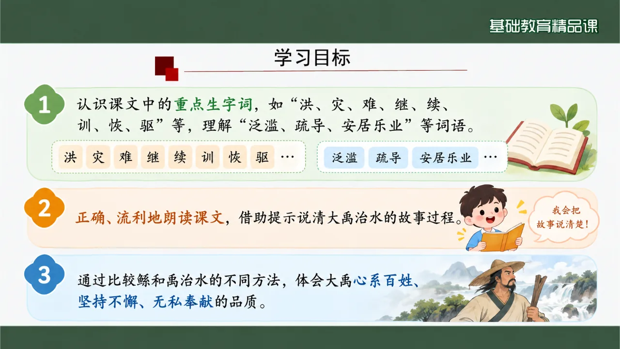 《大禹治水》课件第2页缩略图