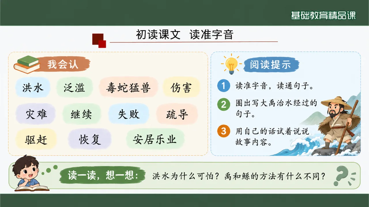 《大禹治水》课件第5页缩略图