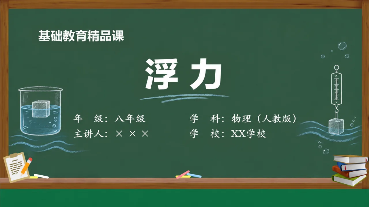 《浮力》课件封面