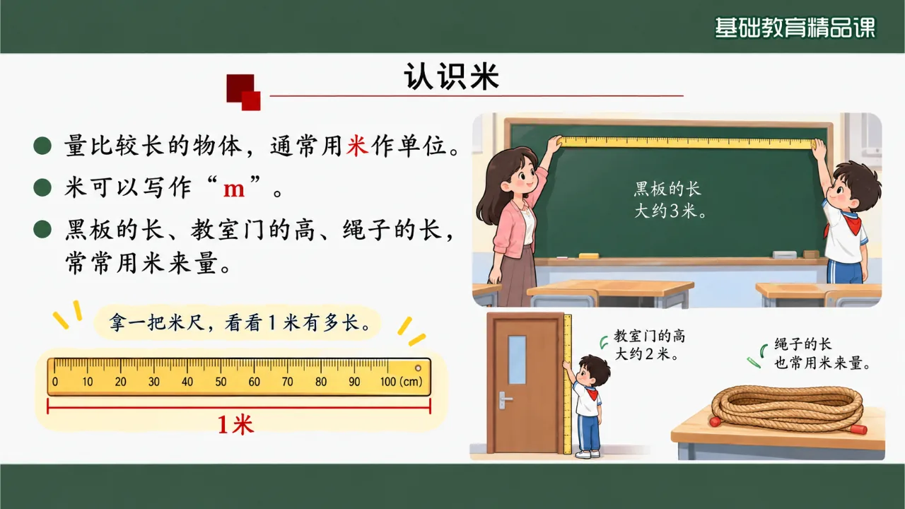 《厘米和米》课件第7页缩略图