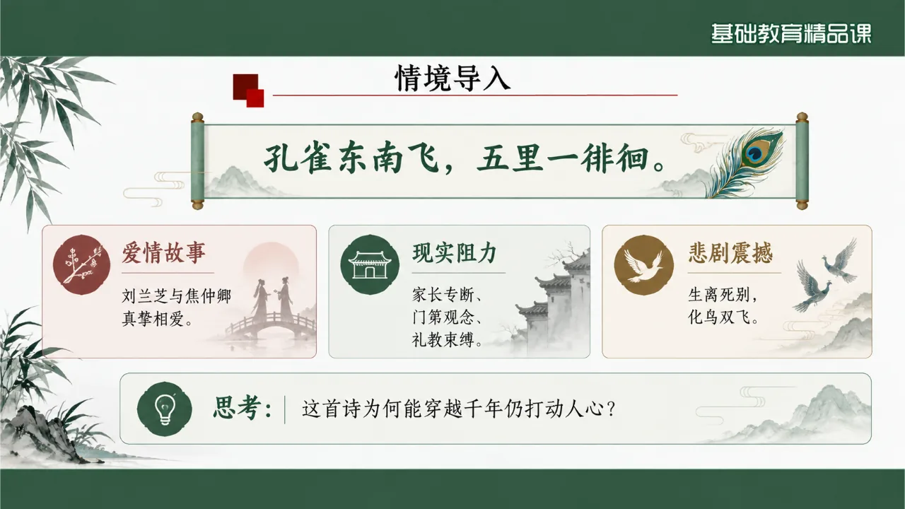 《孔雀东南飞并序》 版本1课件第4页缩略图