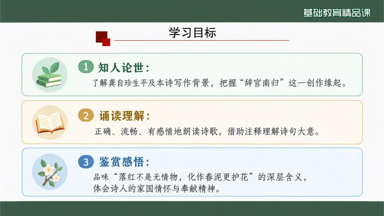 《己亥杂诗（其五）》课件第2页缩略图