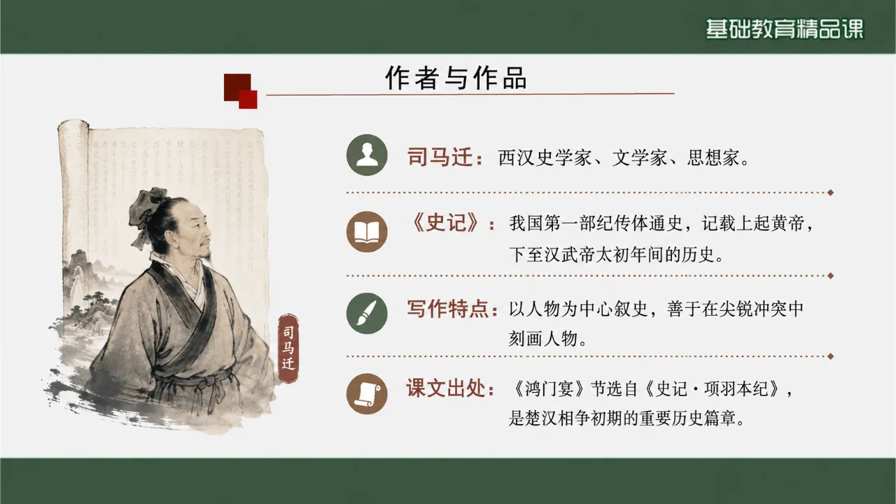 《鸿门宴》 版本1课件第3页缩略图