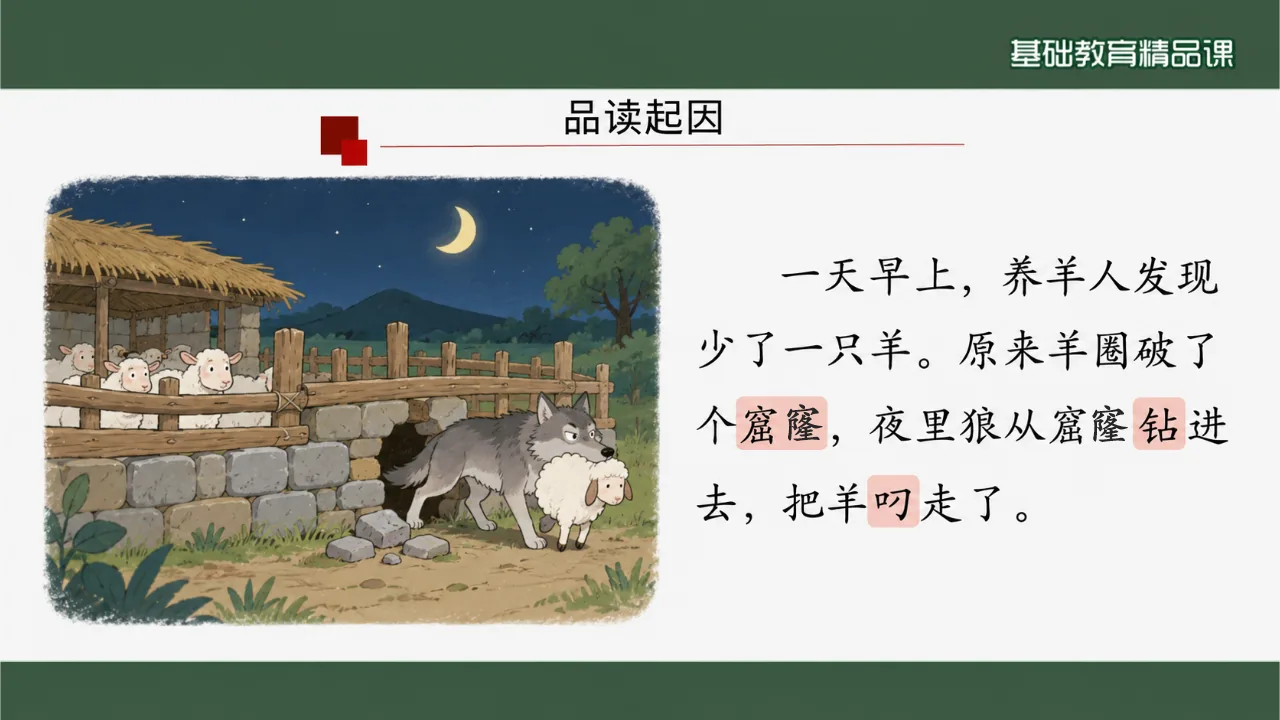 《亡羊补牢》 版本1课件第8页缩略图