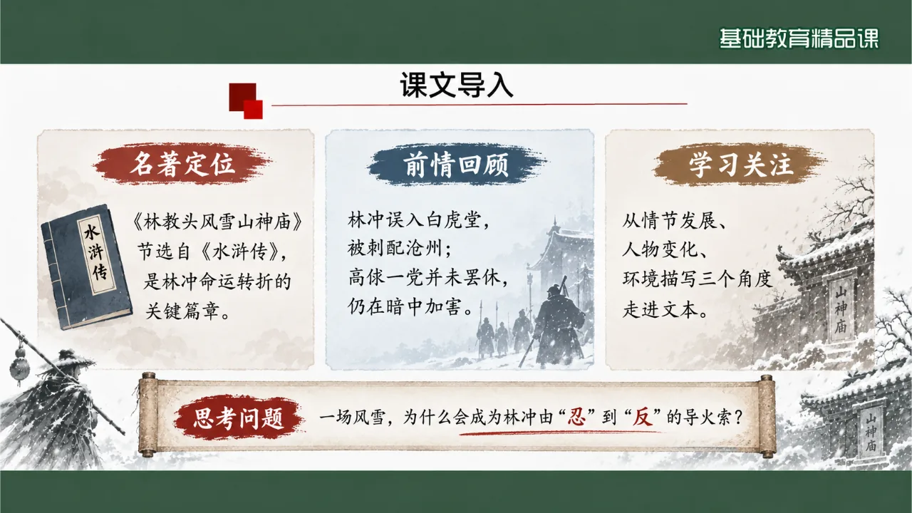 《林教头风雪山神庙》 版本5课件第2页缩略图