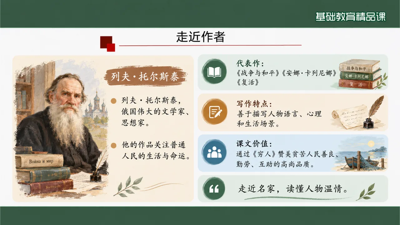 《穷人》课件第3页缩略图