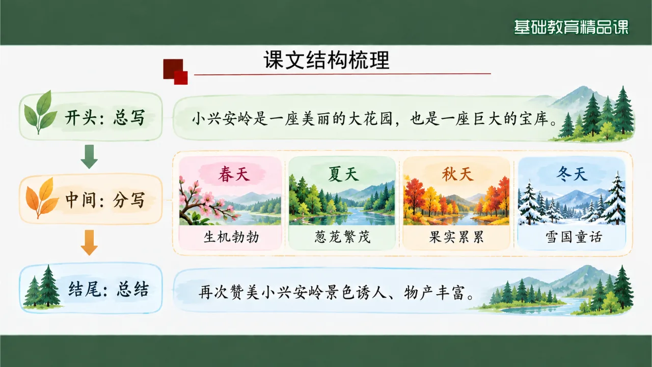 《美丽的小兴安岭》课件第6页缩略图