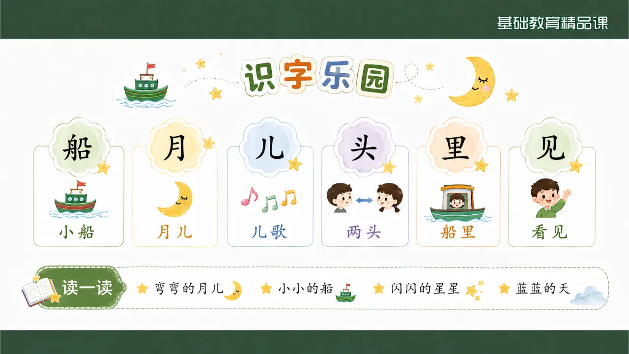 《小小的船》 版本2课件第6页缩略图