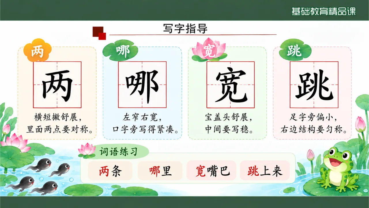 《小蝌蚪找妈妈》课件第4页缩略图