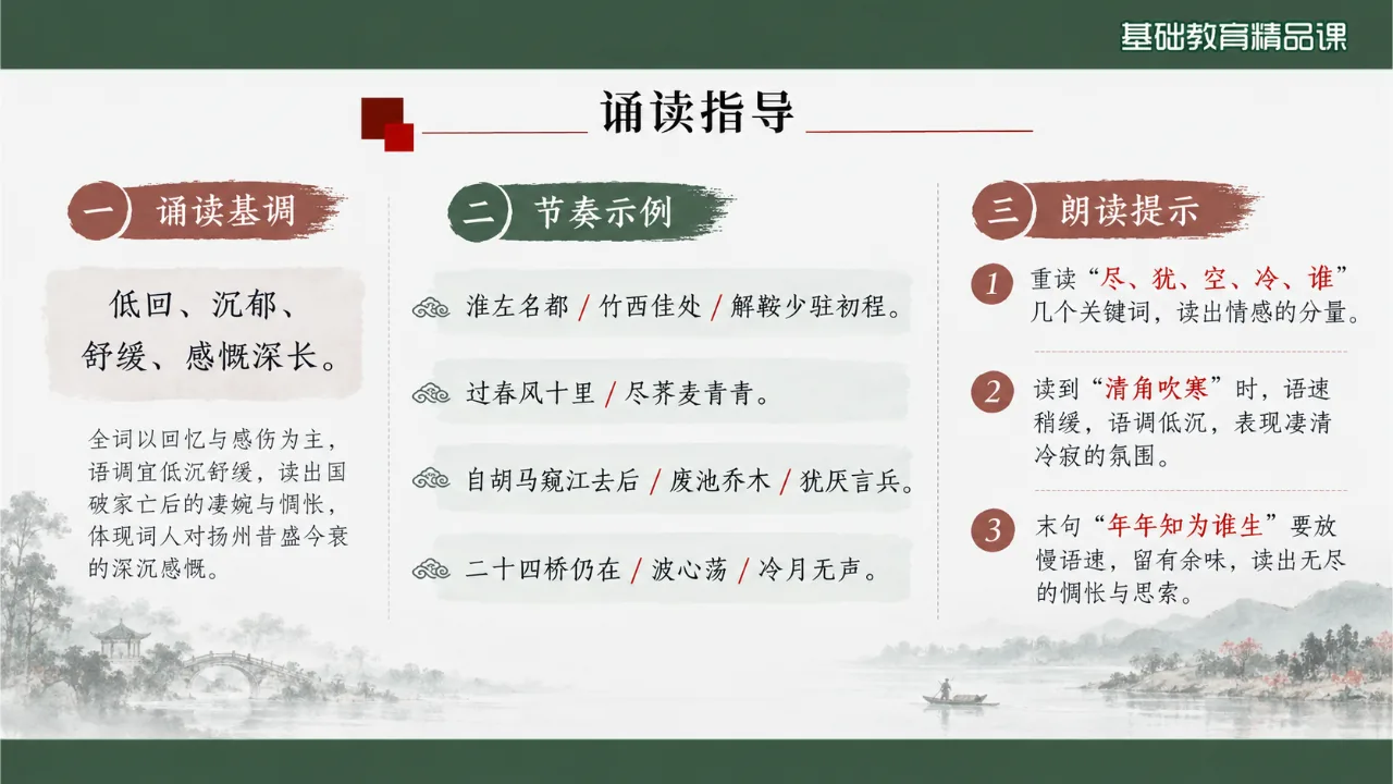 《扬州慢（淮左名都）》 版本1课件第8页缩略图