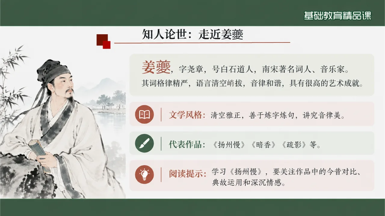 《扬州慢（淮左名都）》 版本2课件第5页缩略图